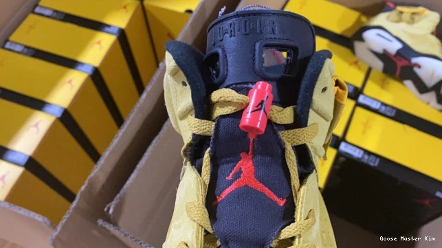 6 TRAVIS JORDAN AIR X SCOTT YELLOW CN1084-300 0725
